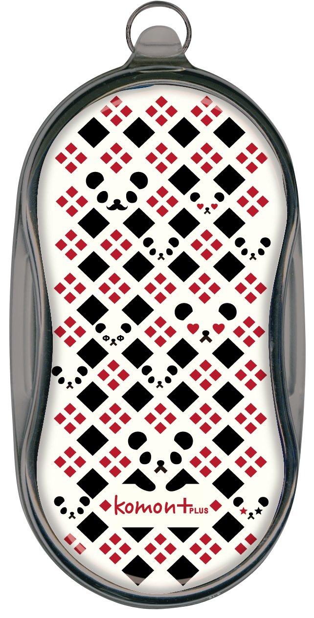 

Taniguchi Matsuoudo Magnifying Glass with LED Light and Neck Panda Grid Strap, Design, komon+ CBC-32-KP-11