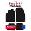 Velour Car Mats Basic For Saab 9-3 Ii Cabrio (2002-2014)