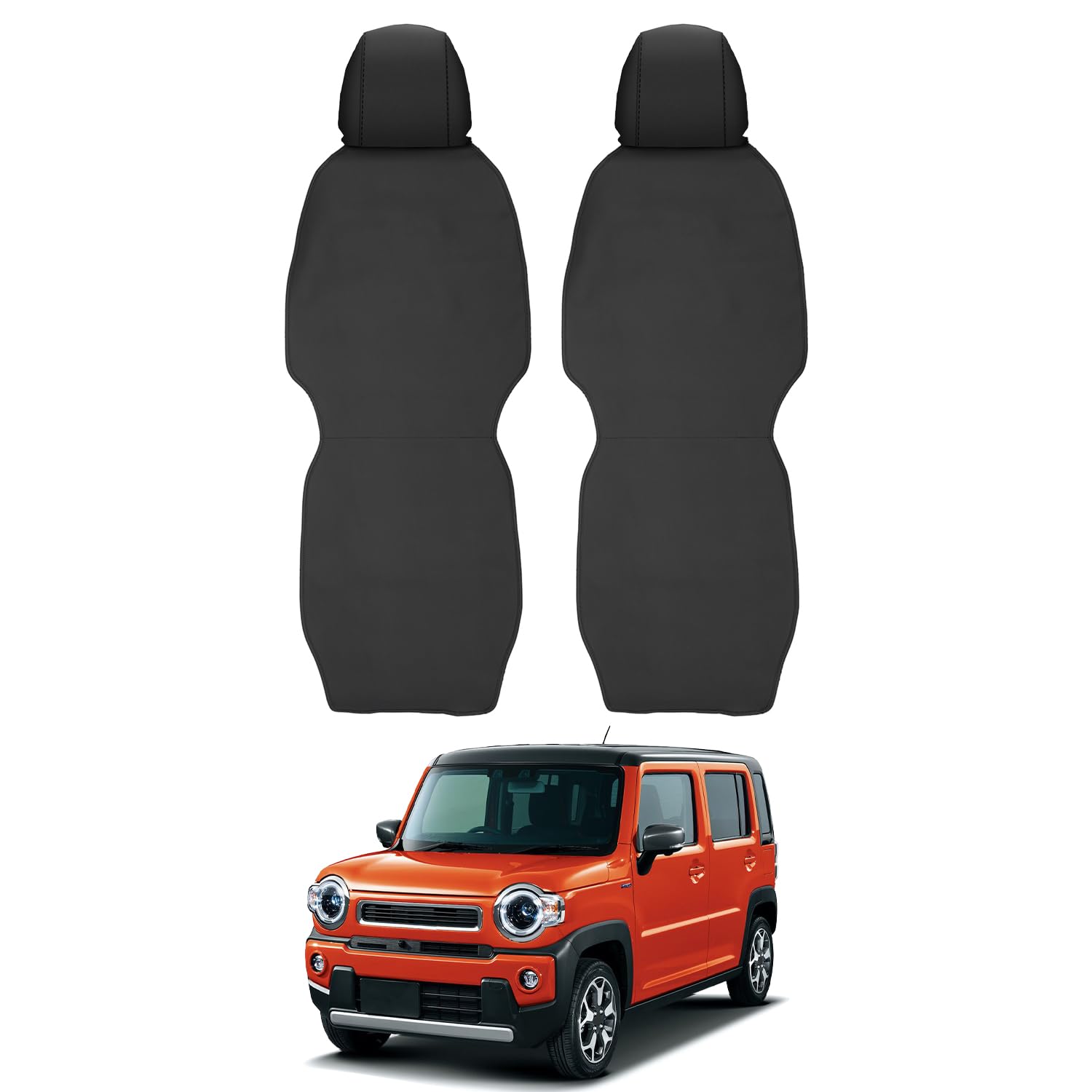 

Чехлы на сиденья Kotesoto для Suzuki Hustler 2-го поколения, Полностью охватывающие сиденья, Сиденья переднего ряда, Легкая защита сидений 2 (MR52S, MR92S) - Обложки, Обложки,