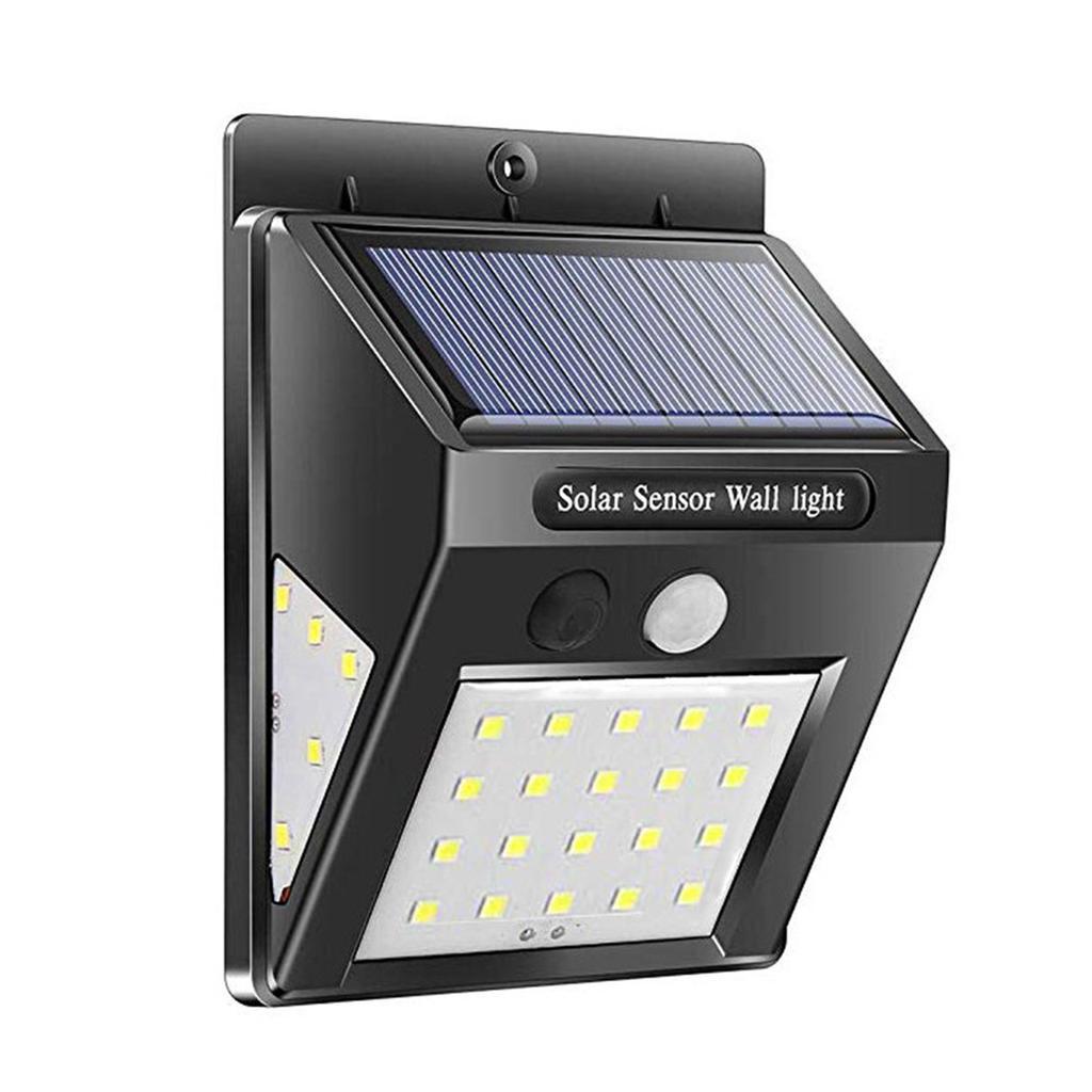 Trendy Su Geçirmez 20 LED Güneş Işıkları Hareket Sensörü Duvar Işık Trendy Su Geçirmez 20 LED Güneş Işıkları Hareket Sensörü Duvar Işık
