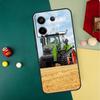 Tractor Truck Case For Xiaomi Redmi Note 14 13 12 11 15 Pro Plus Redmi 15 13 10 10C 12C 13C 14C 15C Funda