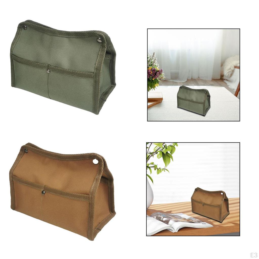 Camping Tissue Dispenser Box for Outdoor Use, Paper Holder Car and Tent