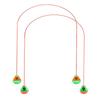 2pcs Through Door Diving Ring No Toxic Summer Swim Toys Body Exercise Swim Through Door Toys  PVC for Kid Child