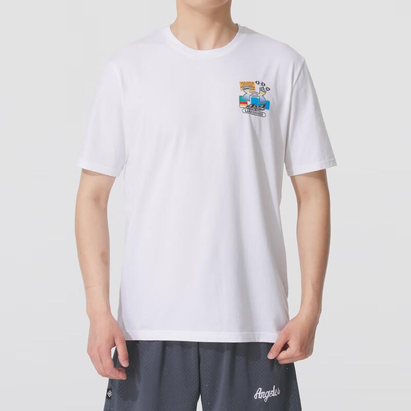 Under Armour Comfortable Breathable Casual Short Sleeve T-Shirt Men Tops 1390220-100