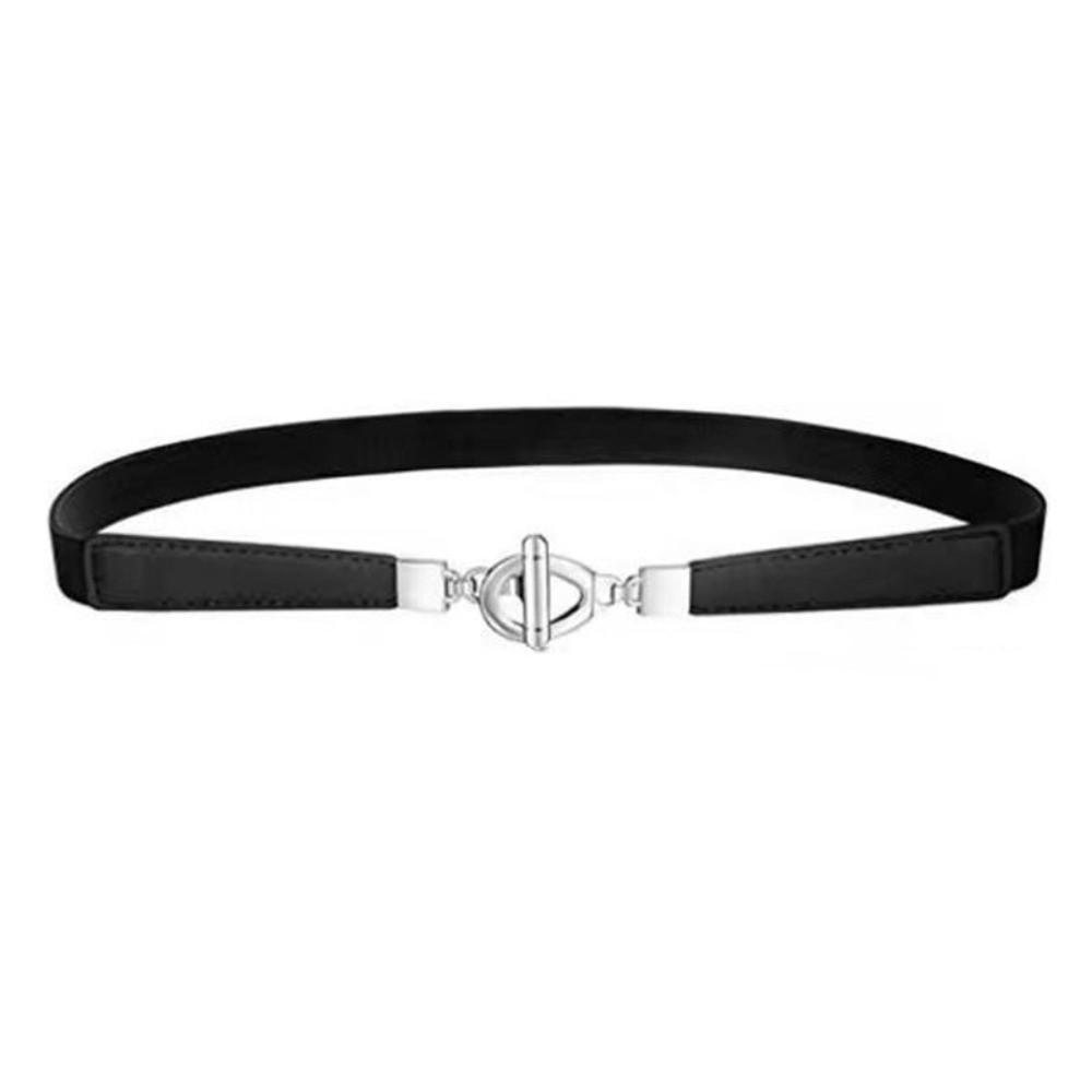 Hook Buckle Waistband Simple Waist Strap Trend Women s Elastic Belt  Women