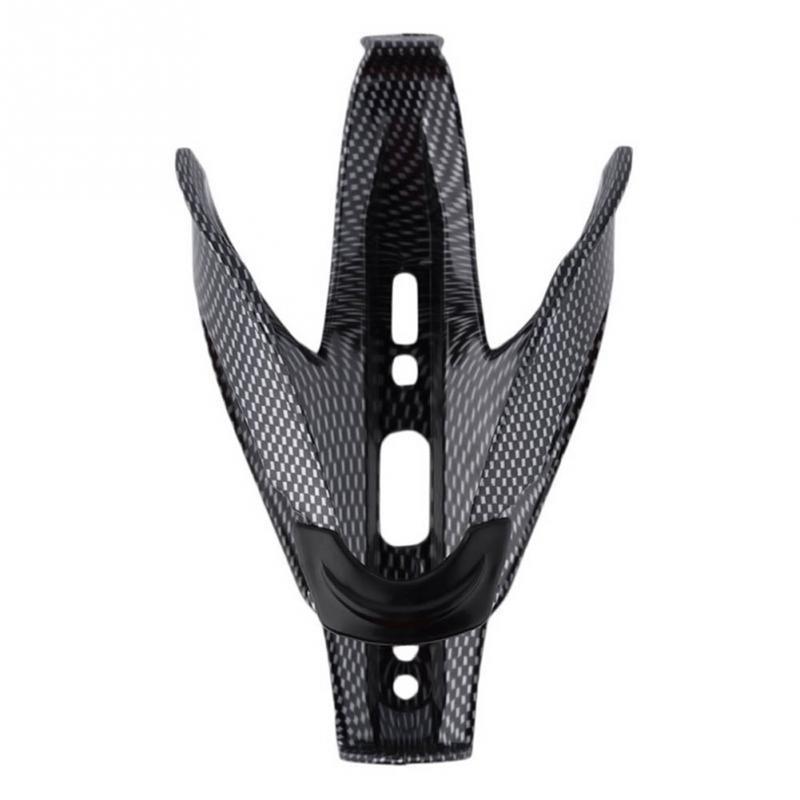 Black Imitation Carbon Fiber Bike Glass Water Bottle Holder MTB Cycling Road Bicycle Water Bottle Cages Bicyle Bike