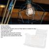 8pcs Solderless COB Connector Transparent L Shaped Connector  For Double Color LED Strips