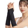 Forearm Cover Sleeve Pair for Passing Work, Thumb Hole Stretchy Fabric Design for Gym Practice and Team Use Daily