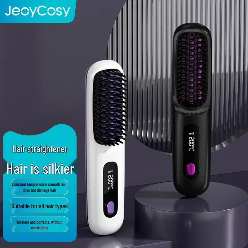 Wireless Portable Hair Straightener & Scalp Massager