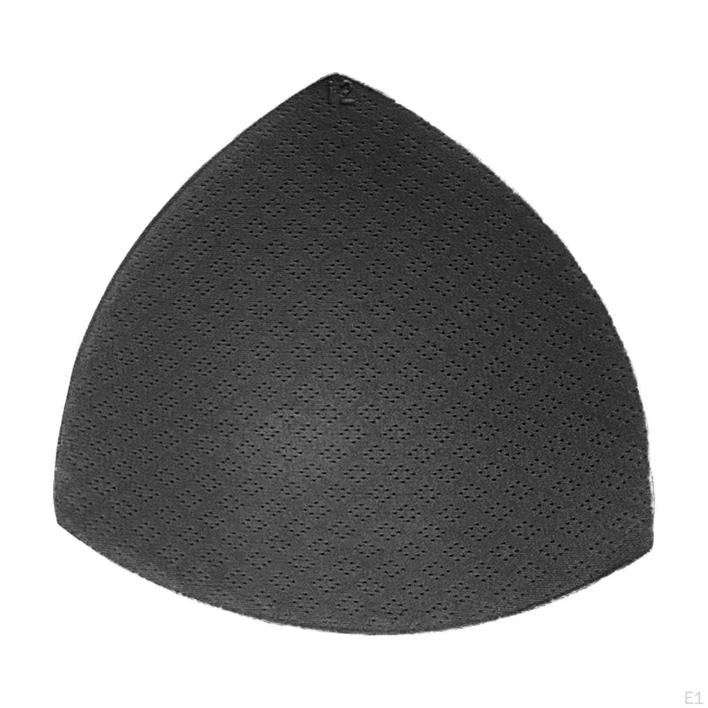 3 Pairs Bra Pads Inserts, Breathable Triangle Women Foam Insert for Sports Swimsuit Replacements