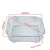 304 Stainless Steel Dried Fruit Mesh Frying Basket Mesh Suitable for Supor Midea Changdi and Joyoung Electric Ovens and Air Fry