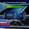 Wireless Car Charge 2 In 1 Auto Rotating Car Phone Holder for Samsung Galaxy Z Fold 7 6 5 4 and Small Ipad iPhone Fast Charging
