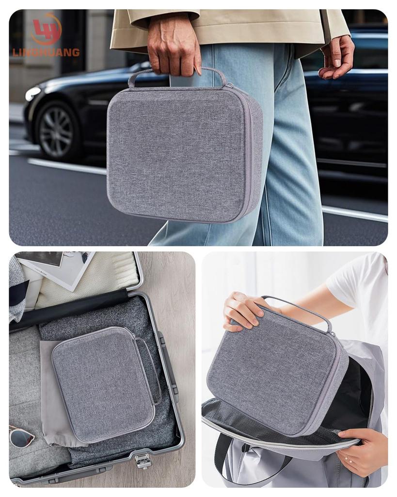Mini 4K Case, Storage Bag for DJI Mini 4K2 SE2 Drones and RC-N1CRC-N1, Protective Case with Two Spare Accessory Slots, Lightweight, Shockproof,