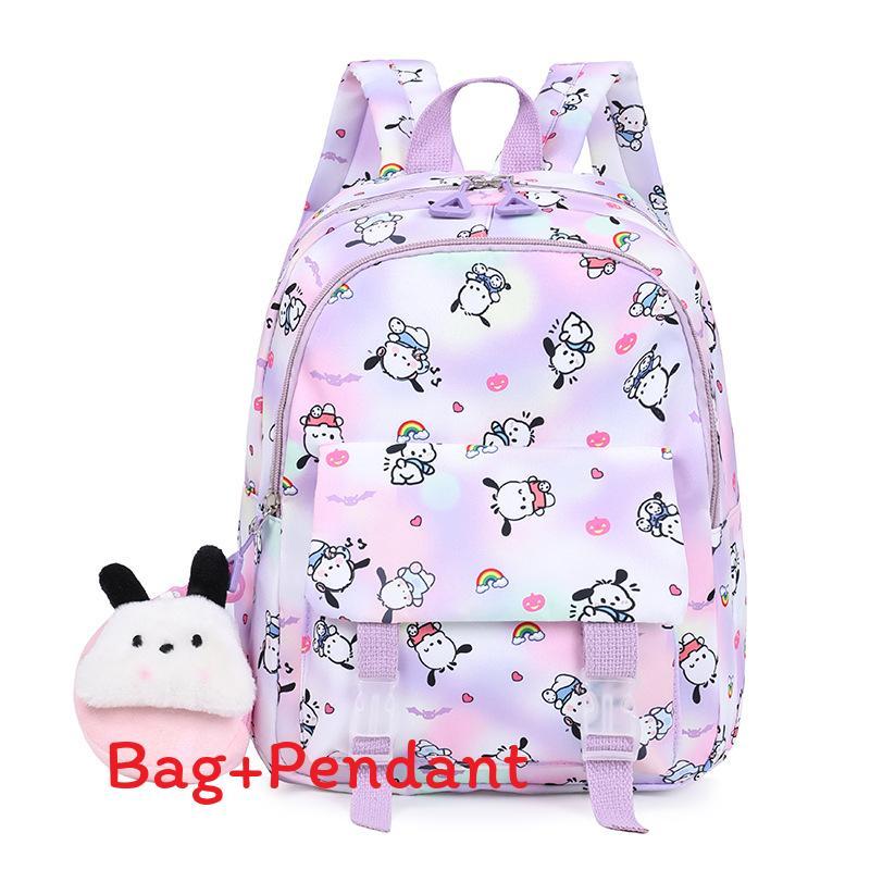 My Melody Cartoon Kids Backpack With Breathable Canvas For Kindergarten Daily Use