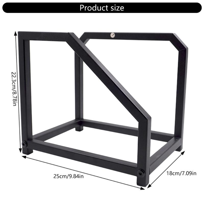 Multi Grade Metal Album Record Holder Brief Storage Rack For Easy Categorization By Genre Artist Or Periods