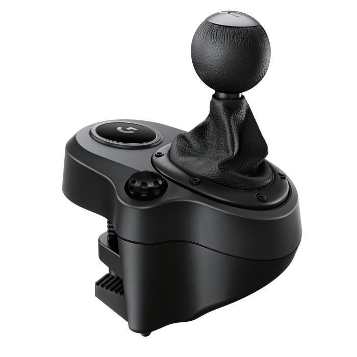 Levier de vitesse - logitech g - driving force shifter - pour volant g29 et g920 - compatible pc, ps5 et xbox série x/s