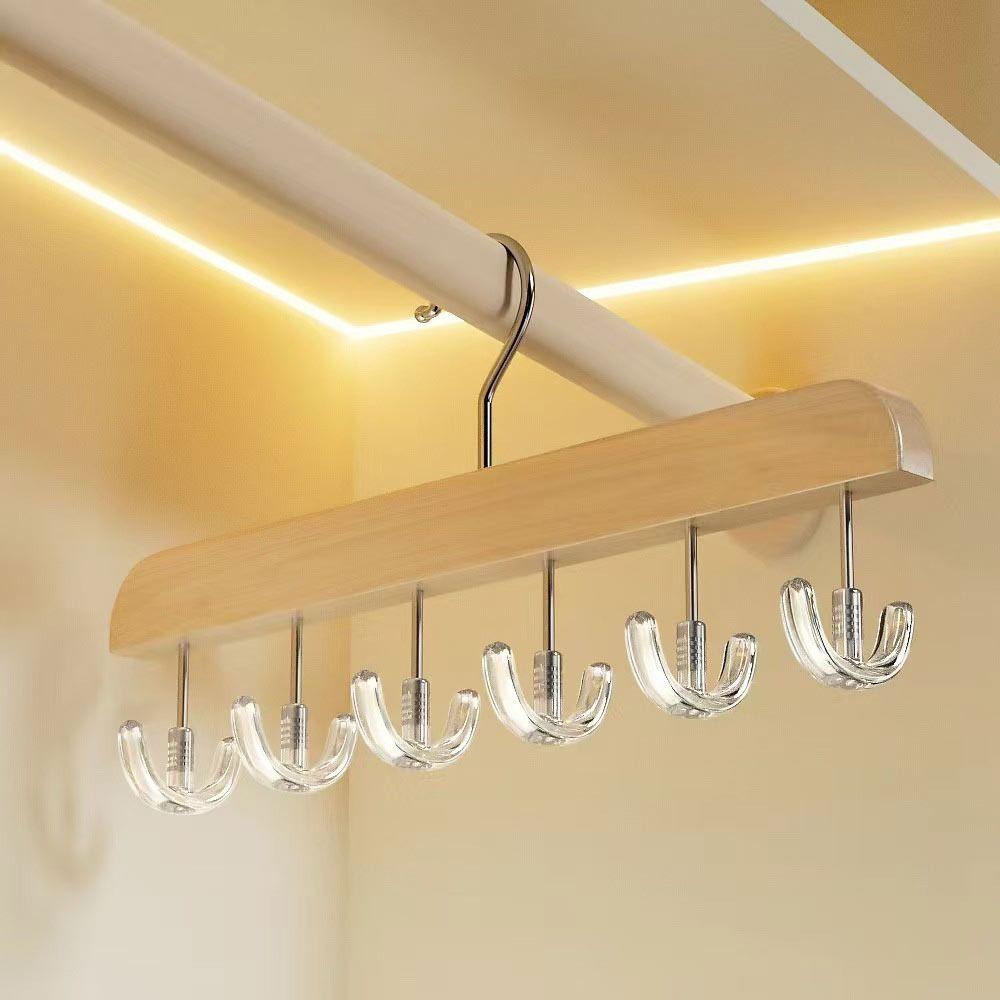 1Pc Wide Shoulders Clothes Hanger Durable Clothing Storage Wooden Clothes Hanger  Closet Wardrobe