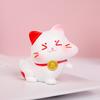 Cute Cat and Little Lucky Pig Figurines, Couple Resin Ornaments, Desktop Decorations, Girls' Gifts