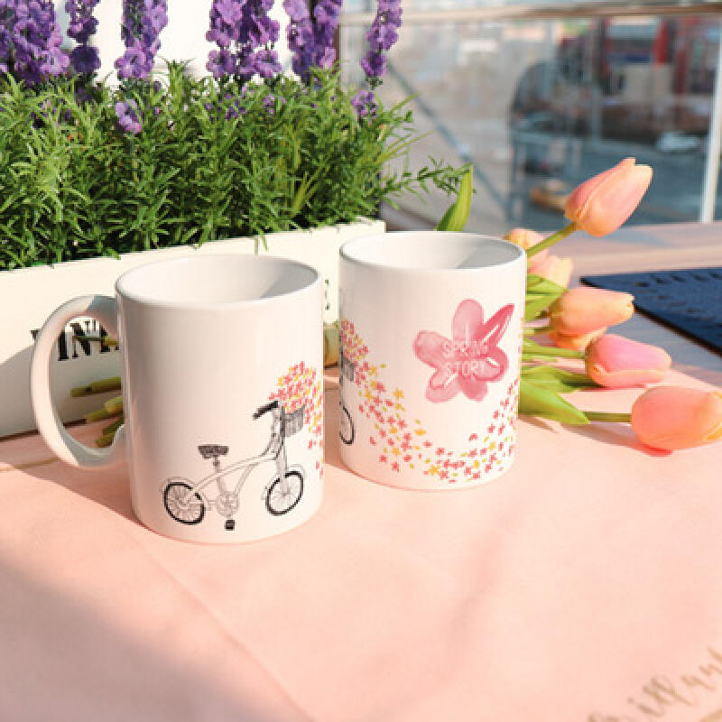 cb561-Design Mug 2p-Bicycle with Spring
