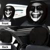 Car Seat Headrest Cover Halloween Car Seat Head Rest Protector Soft Vehicle Accessories For Women Men Daily Taxi Family Truck