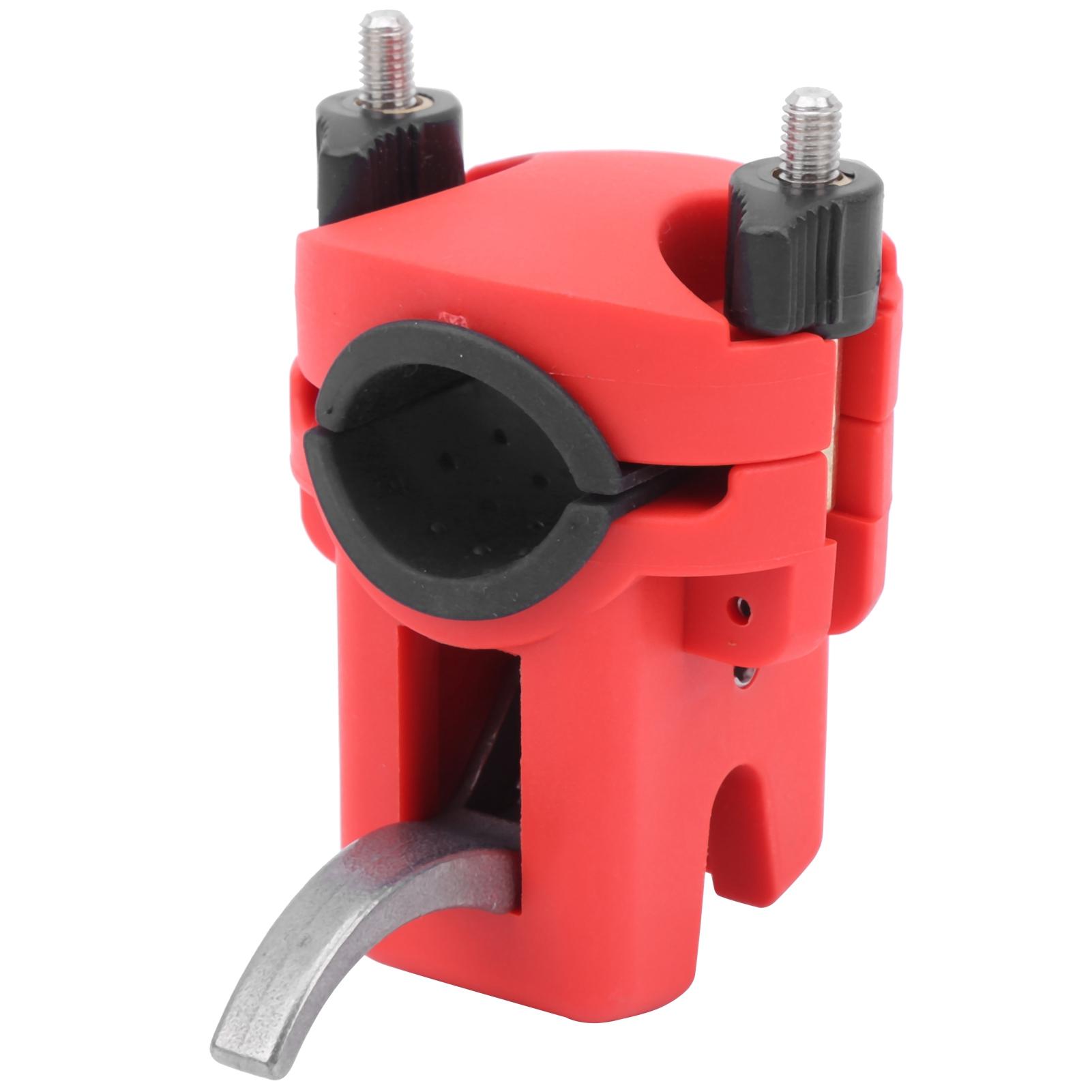 

Boat Fishing Pole Bracket Mount Device Aluminium Alloy Outdoor Fish Rod Stand AccessoryRed