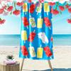 Colorful Popsicles & Polar Bear Beach Towel Quick-drying for Travel Outdoor Sports Jogging Beach and Swimming