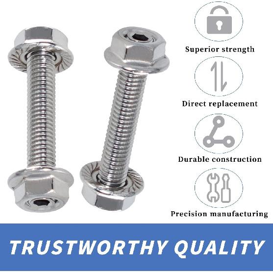 Studs Kit Exhaust Studs and Nuts Kit Compatible with 4.6L 5.4L Studs and Nu