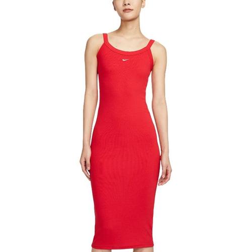 Nike Женское облегающее мини-платье-майка в рубчик Sportswear Chill Knit HJ0711-657 EU M