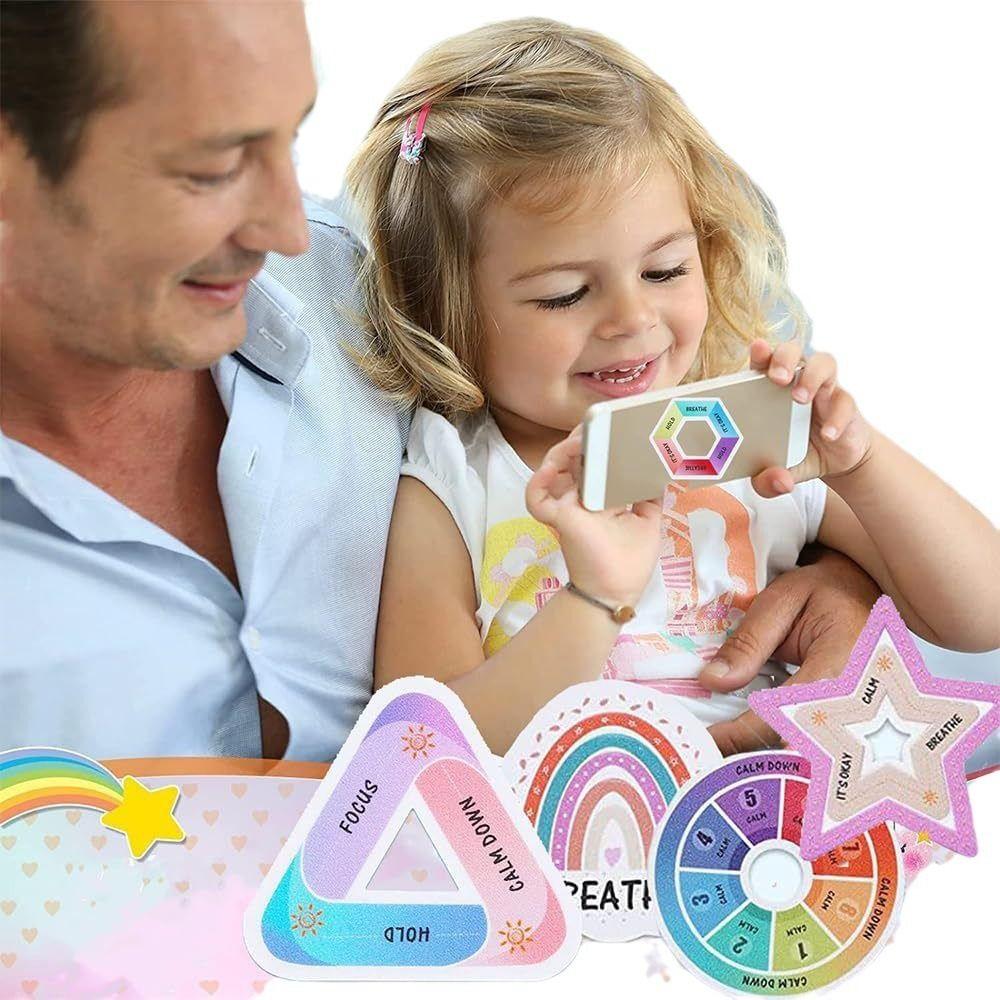 

Клейкая лента для снятия беспокойства, наклейка, спокойная полоска, текстура, спокойная наклейка для детей, мальчиков