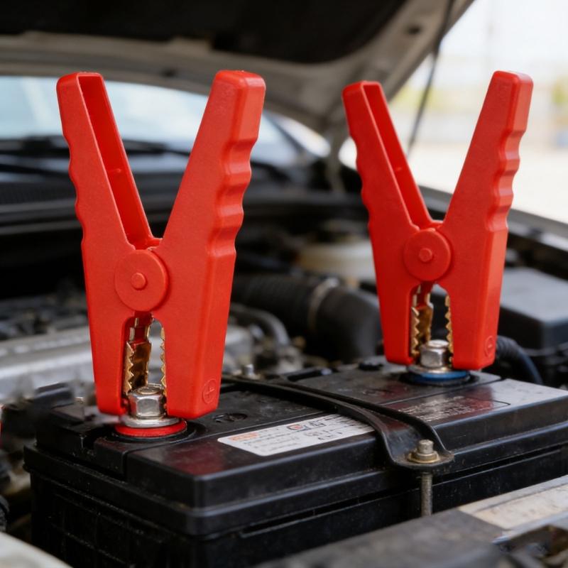 Professional Battery Terminals Clamps Alligator Clip Insulated Clamps for High Current Applications Secure Connection