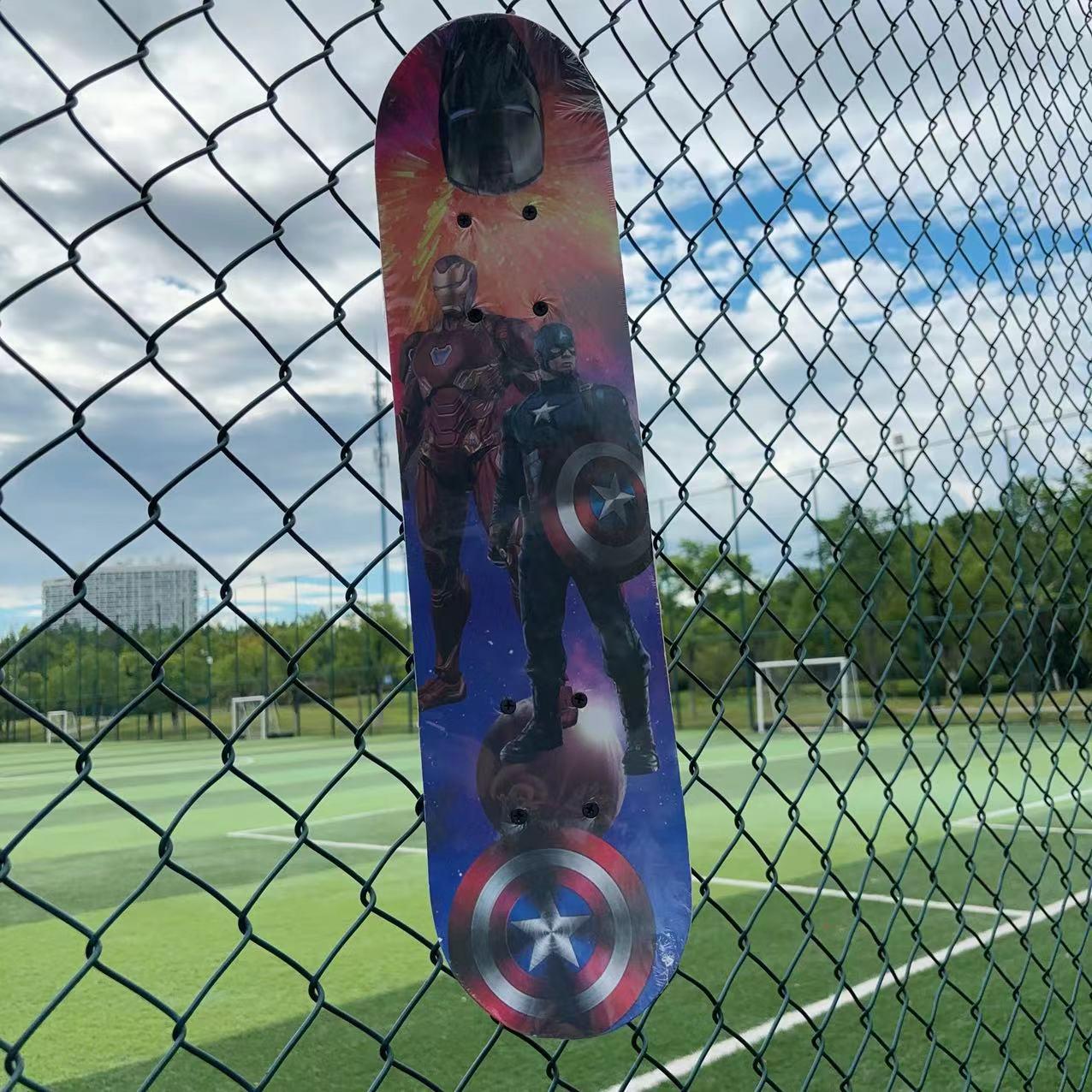 

60см Скейтборд для початківців для дітей 2-8 років - Дитячий чотириколісний самокат для хлопчиків та дівчаток