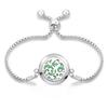 Women's Openable Titanium Steel Essential Oil Diffuser Bracelet