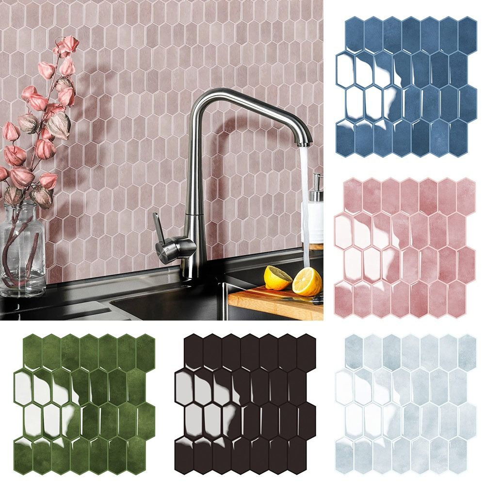 1PC Waterproof Wall Sticker Oil-proof Wallpaper New Wall Decal Home Decor