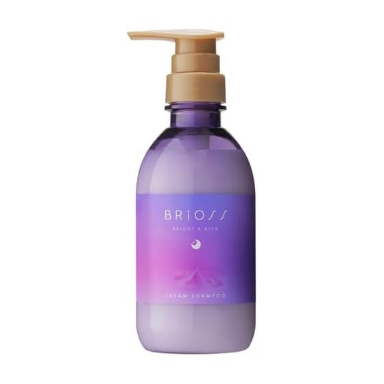 BRiOSS Cream Shampoo All-in-one Shampoo Dense Emulsion Urusara Hair Made in Japan 400ml