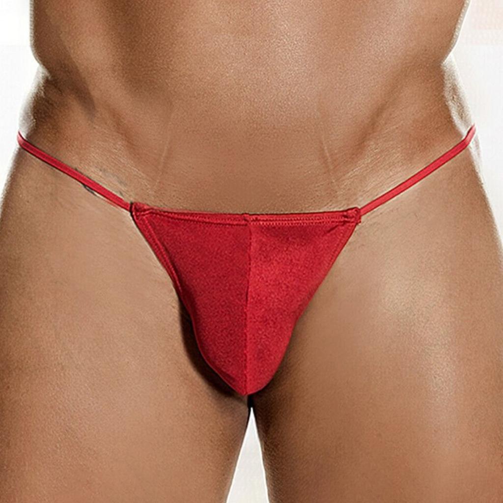 Men's Sexy Pocket Thong Briefs T-Pants