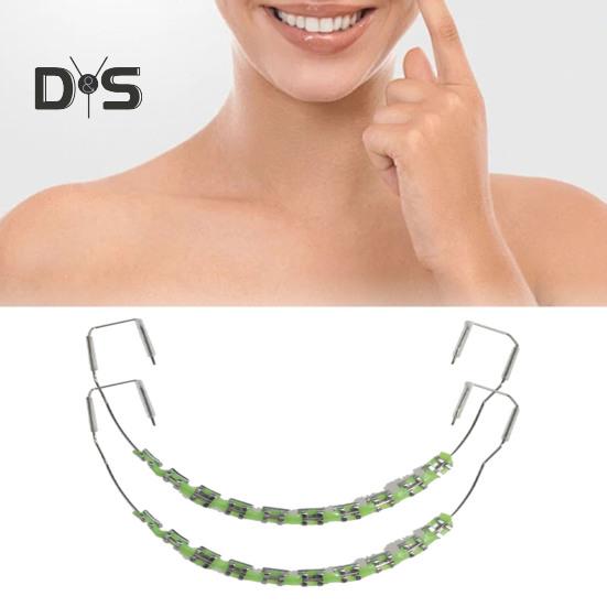Temporary Tooth Decoration with Metal Wires Brackets Orthodontic Ligatures Orthodontists Explain Dental Students Practice Props