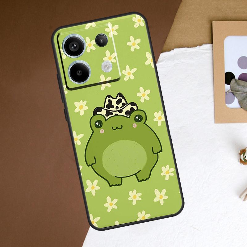 

Cottagecore Frog Mushroom Aesthetic Phone Case For Redmi Note 12 13 Pro Plus 9 10 11 Pro 9S 10S 11S 12S Redmi 10C 12C 13C Cover Redmi Note 9S