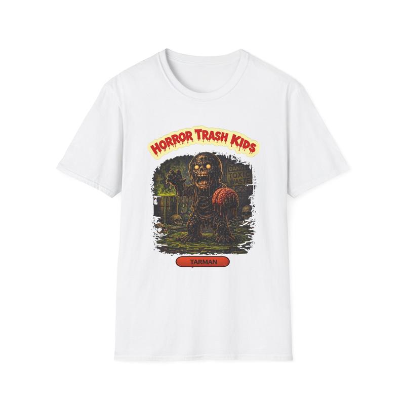 Horror Trash Tarman Unisex T-Shirt| Retro Monster  Design S