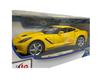 Maisto 2014 Chevrolet Corvette Stingray Yellow Scale Special Edition 2014 Chevrolet Corvette Stingray Diecast Car 1/18