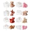 Beautiful Clay Silicone Mold Ornaments Molds Cute Animal Shaped Statue Molds Silicone Candle Mold Perfect for Crafting