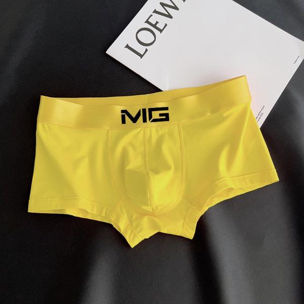 Ropa Interior para Hombre Hecha de Algodón Puro con Cuatro Esquinas Ropa Interior Deportiva Transpirable para Hombre