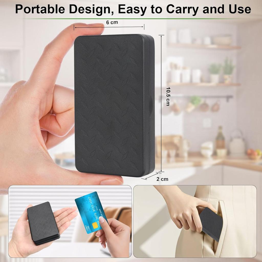 0.01/1000g Digital Pocket Scales, Portable Precision Gram Scales with 7 Units and Tare Function, Electronic Weighing Kitchen Scales with LCD Display