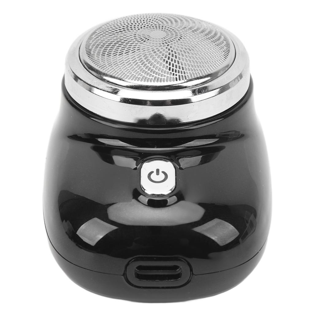 Mini Electric Beard Trimmer Washable IPX6 Waterproof Portable Beard Clipper Machine for Outdoor Travel