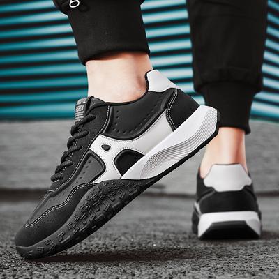 Tênis de corrida retrô de cano baixo Nova tendência plataforma sapatos esportivos casuais Primavera e outono roupa de corrida ao ar livre resistente ao desgaste sapatos masculinos