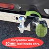 Universal 50MM Tow Bar Grenade Cover Cap Trailer Grenade Cover Tow Bar Cap Hitch Trailer Grenade Protect Automobile Accessories
