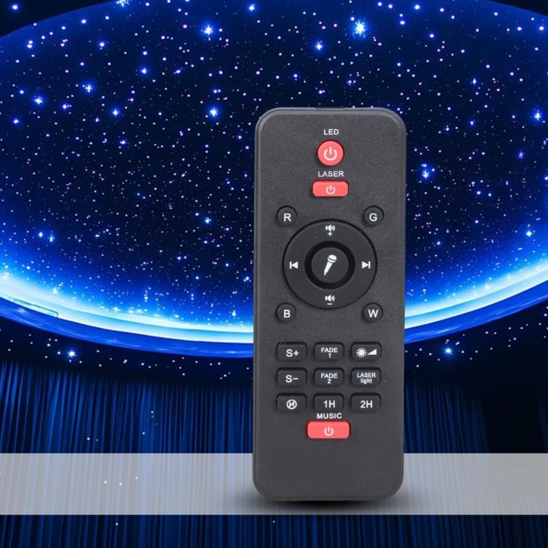 Infrare Remote For Starry Projectors Lamp Adjustable Water Waves Light Mode And Color Projectors Lamp Remotes