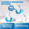 Automatic Foaming Soap Dispenser Rechargeable Touchless Hand Soap Dispenser Waterproof Wall Mounted Soap Pump for Bathroom