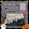 24 pcs Almond-Shaped Halloween Nail Tips with Spider Web and Bat Designs - High-End Wearable Nails