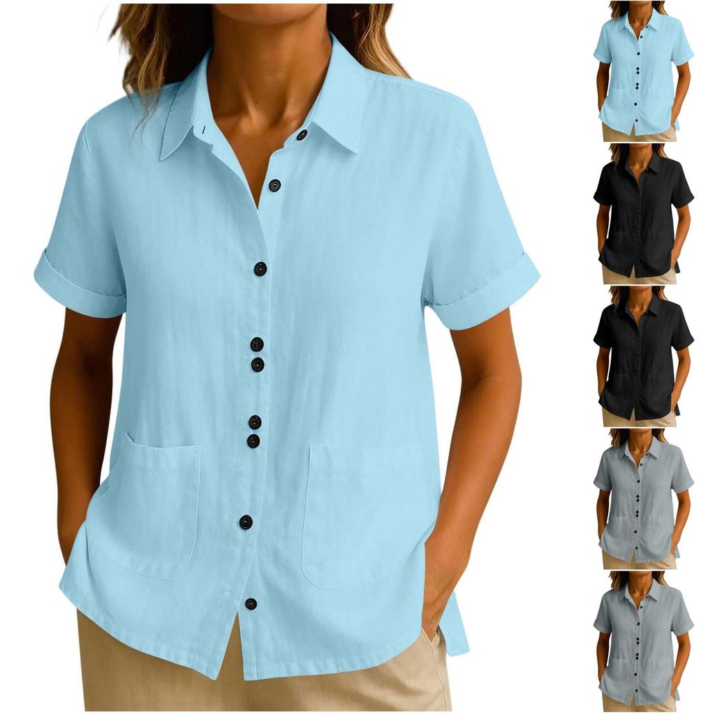 Women's Fashionable Casual -colored Top