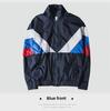 2023 Retro Kontrastfarbe Freizeitjacke: Europäische und amerikanische Streetwear für Herren